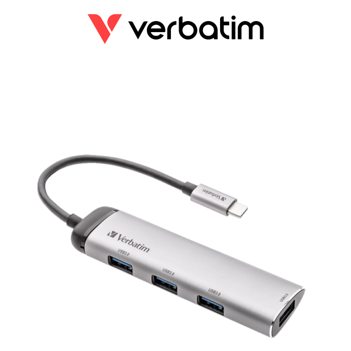 Verbatim USB-C Multiport HUB 4 Port USB3.2 GEN 1 Type A