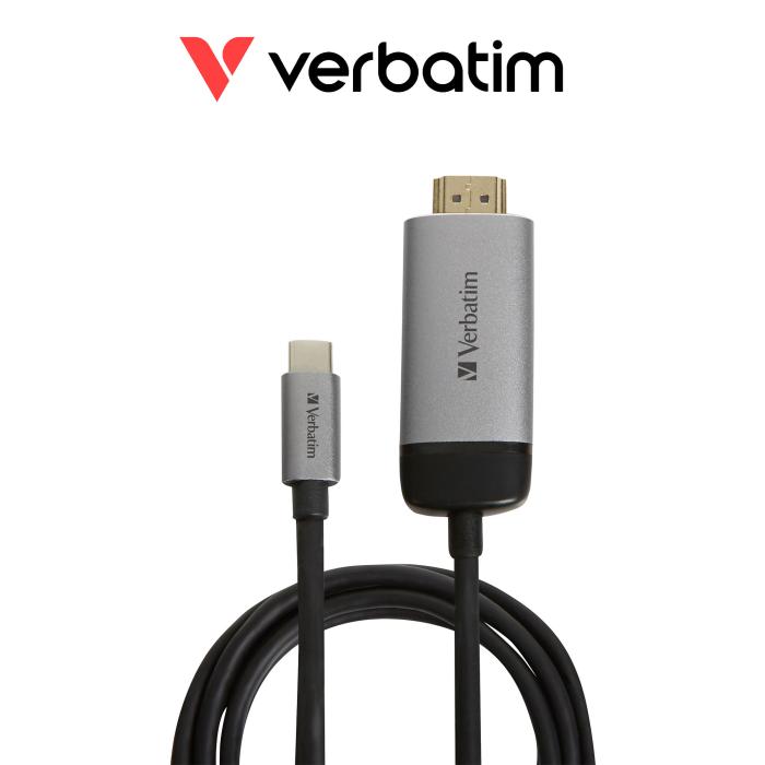 Verbatim USB-C to HDMI 4K Adapter with 1.5m cable