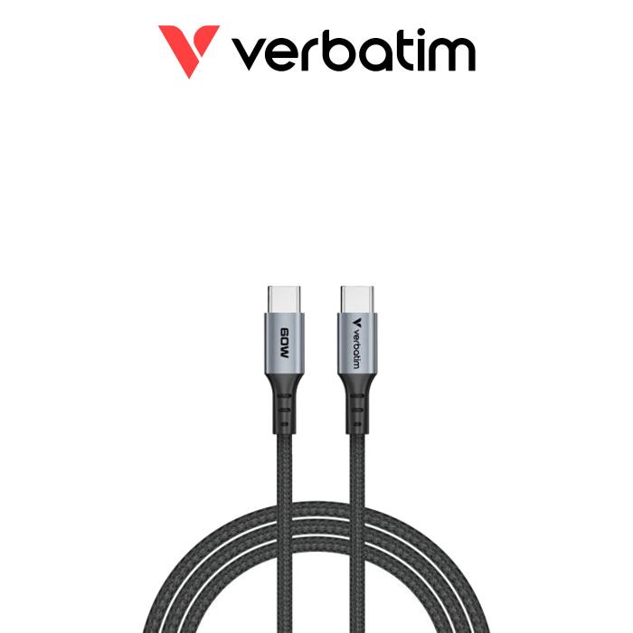 Verbatim Sync & Charge USB-C to USB-C 60W 120cm