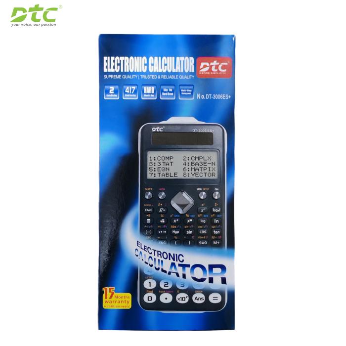 DTC Scientific Calculator CS-3006ES+ (Real solar)